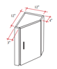 Picture of Wall End Cabinet (WEA)