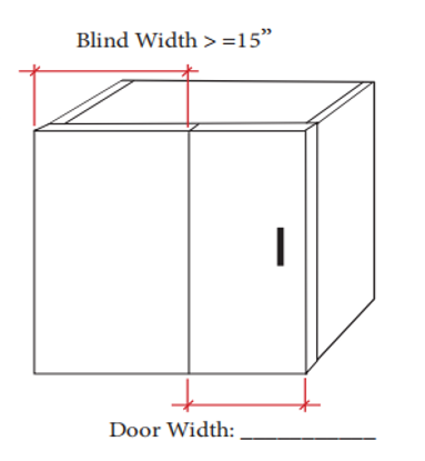 Picture of Wall Blind Corner Cabinet (WBC)