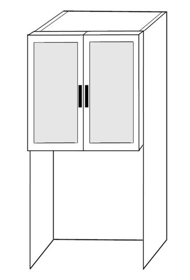 Picture of Wall  cabinet modification cabinet