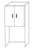 Picture of Wall  cabinet modification cabinet
