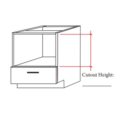 Picture of Base Microwave Cabinet (BMC)
