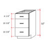 Picture of Vanity Drawer Base (VD) (No Sink)